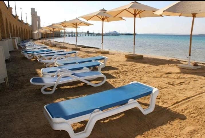הורגהדה Elegant & Cozy Sea View Studio - Azzurra מראה חיצוני תמונה